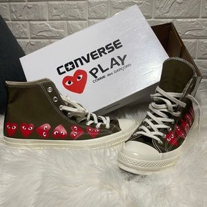 Comme De Garçon Converse worn 2x purchased at Nordstrom’s